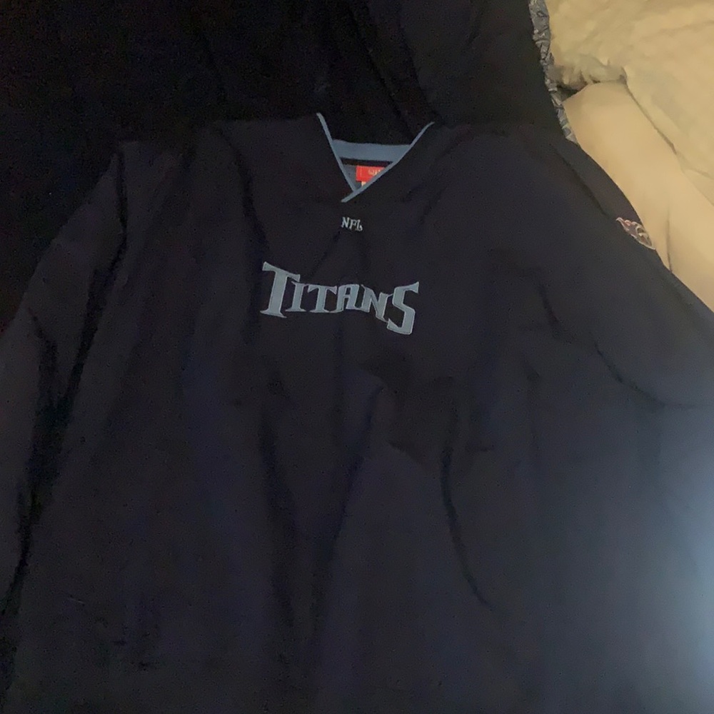 CL Tennessee Titans pullover windbreaker XL